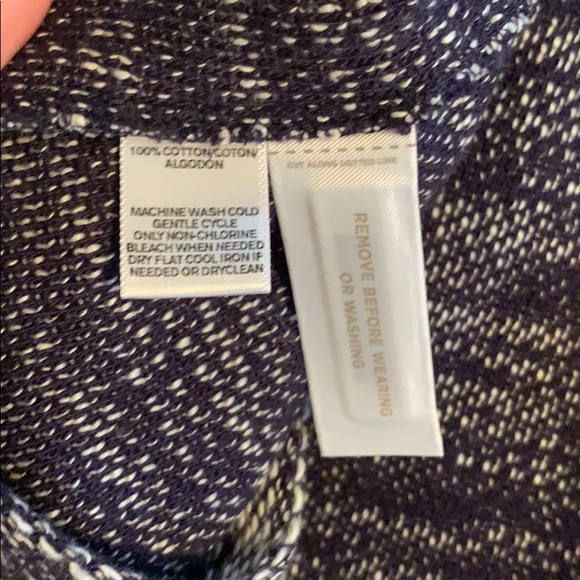 Ann Taylor Loft Black & White Tweed Pattern Dress - Picture 5 of 5